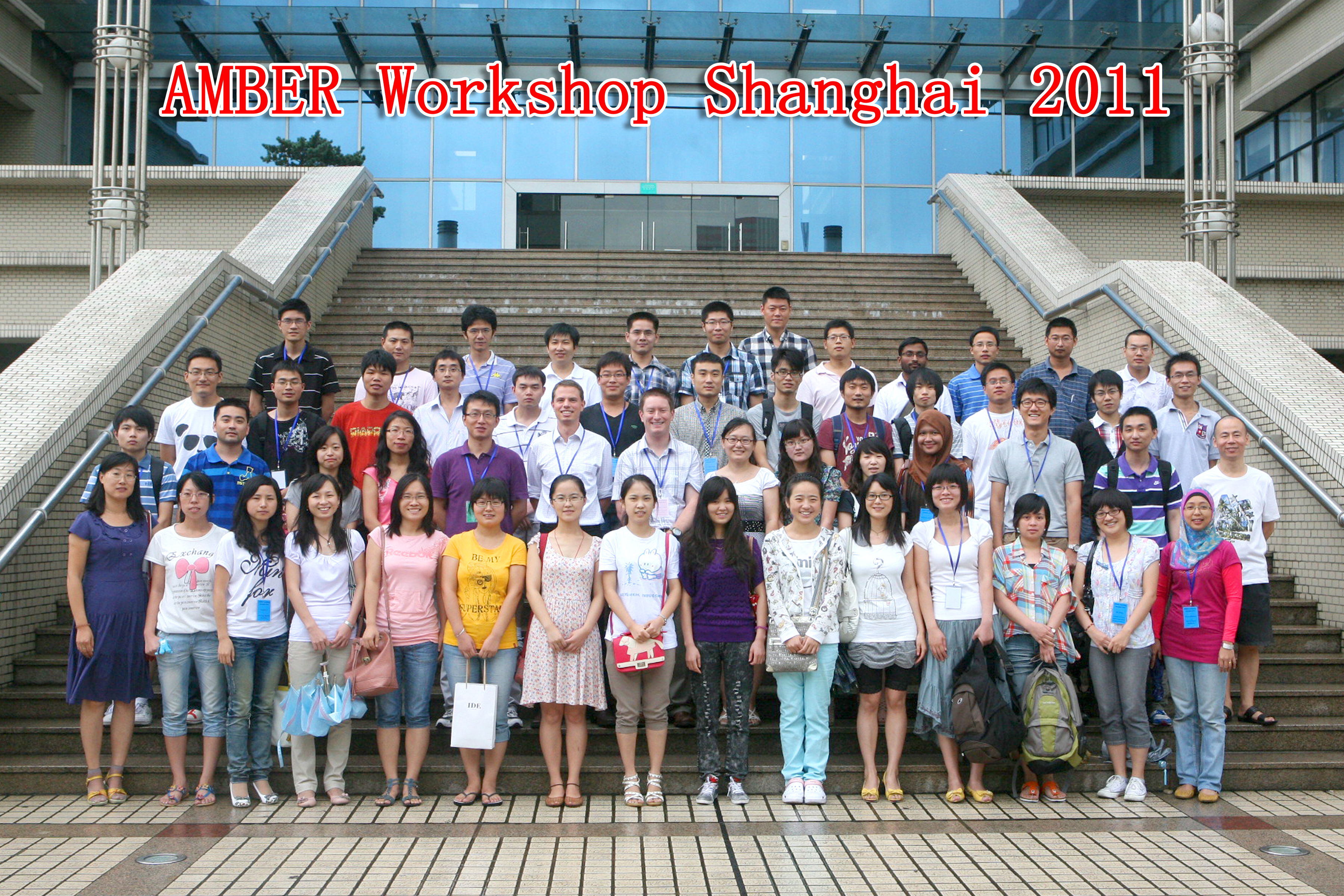 Group Photo AMBER workshop Shanghai 2011